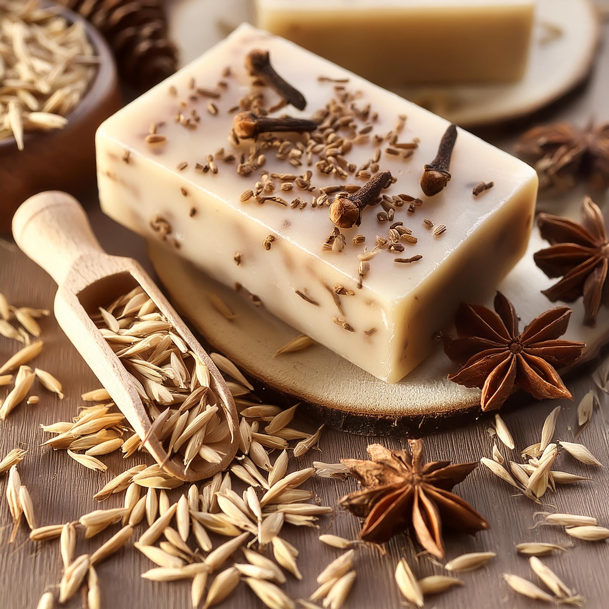All natural bar soap. Dublin Ohio. Spiced Otis